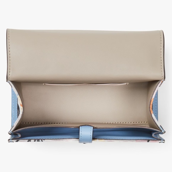 Kate Spade lovitt buckled floral jacquard small top-handle crossbody - Picture 4 of 8